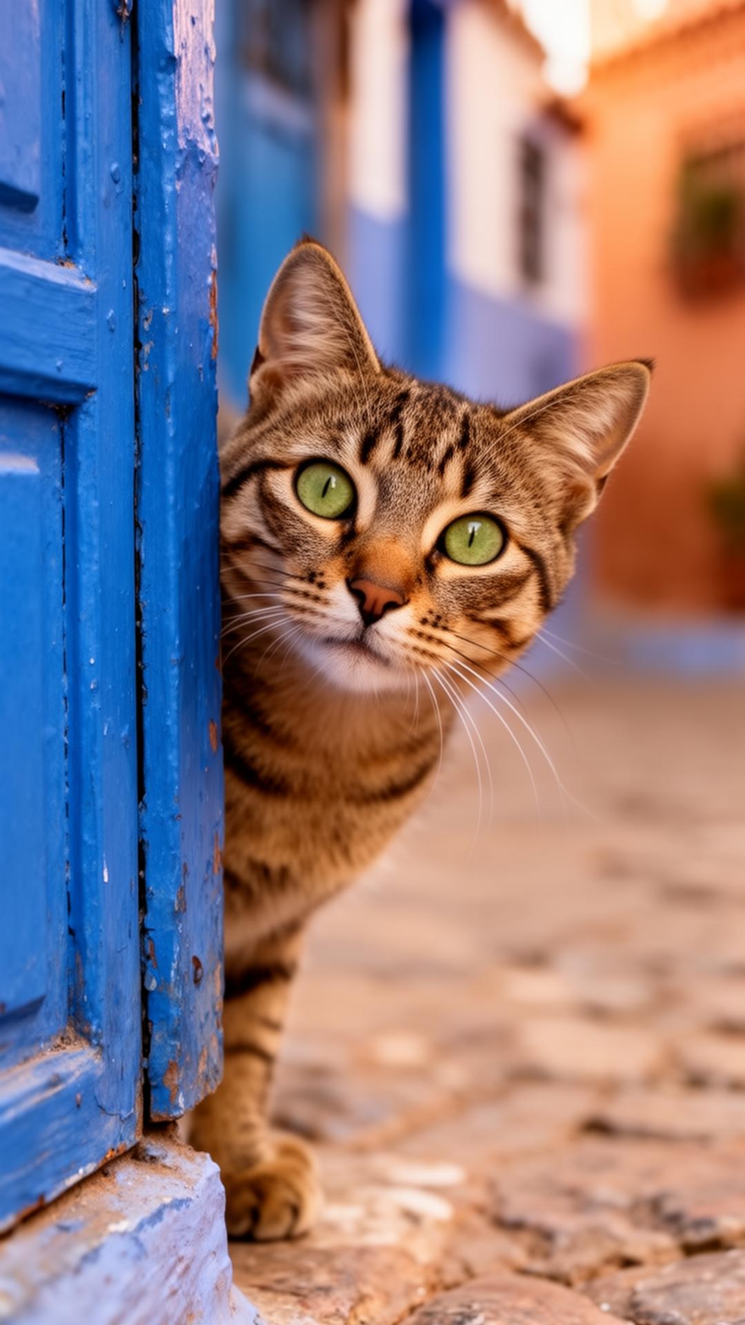 Chat de la médina de Chefchaouen